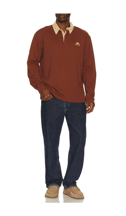  Rhythm Polohemd In Brown. Größe S. Also In M, L, Xl/1x. 