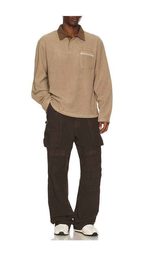  Rhythm Polohemd In Brown. Größe S. Also In M. 