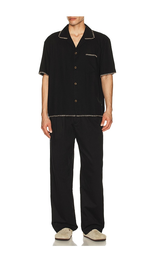  Rhythm Hemd Relaxed In Black. Größe L. Also In Xl/1x. 
