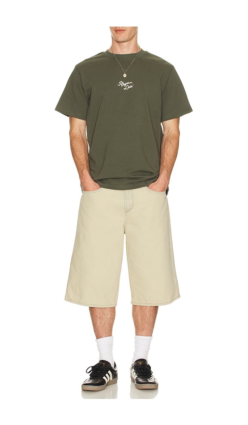  Rhythm Shirt Heavy In Olive. Größe S. Also In M, L, Xl/1x. 