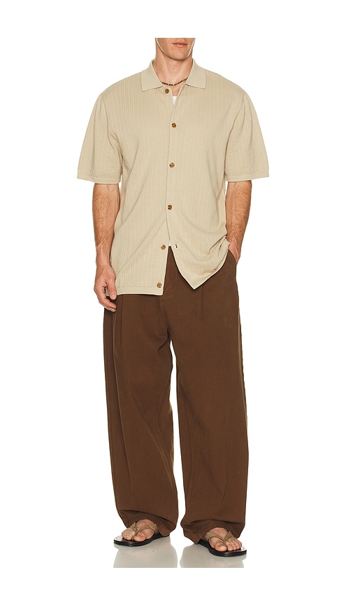  Rhythm Hemd In Brown. Größe S. Also In M, L. 