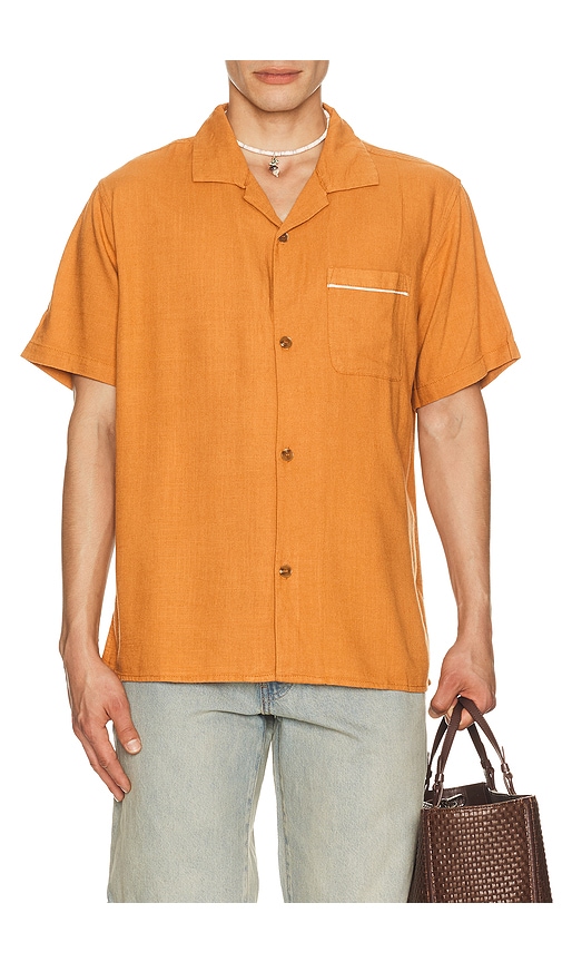 Rhythm CHEMISE DAYTONA en Brown. Taille XL/1X. Also en S, M, L.