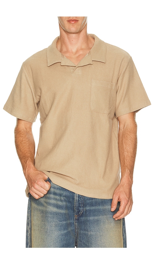 Rhythm Vintage Terry Polo In Incense