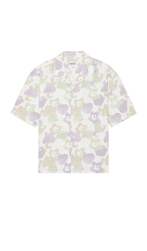 Rhythm Relaxed Floral Camo Shirt In 카모