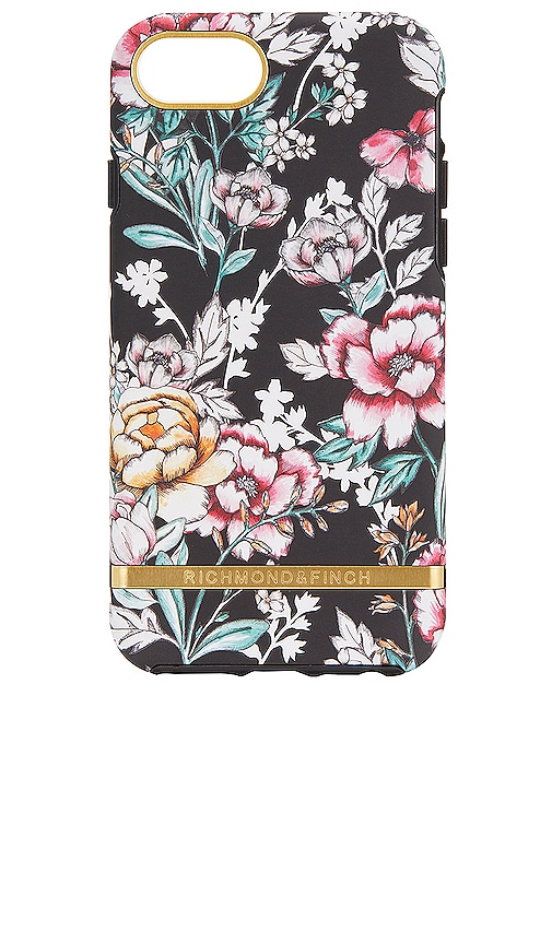 Black Floral iPhone 6/7/8 Case
