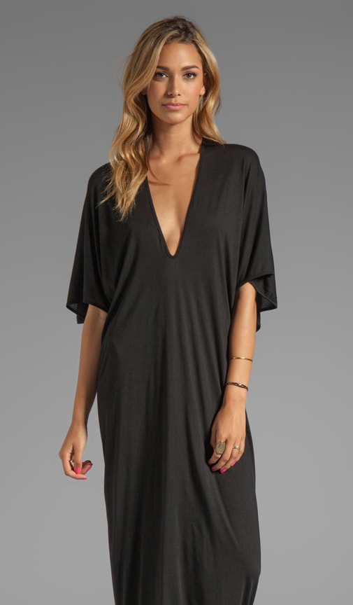 black a line party dress