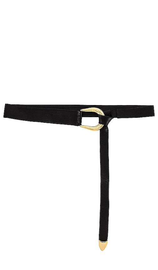 Raina Sheila Belt in Black