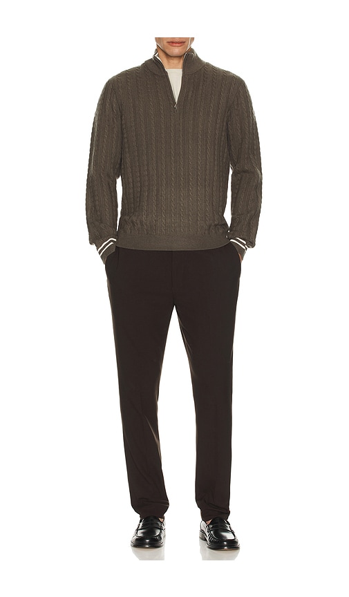 Reiss Tuscano Quarter Zip Sweater In Green. Größe S. Also In M. 