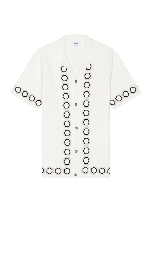 Shop Reiss Decoy Shirt In White