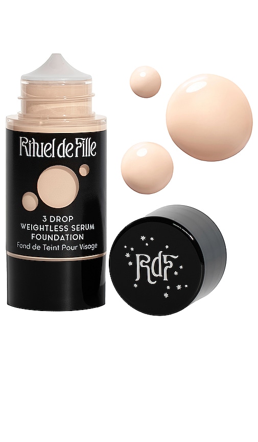 3 Drop Weightless Serum Foundation in Potion #110.