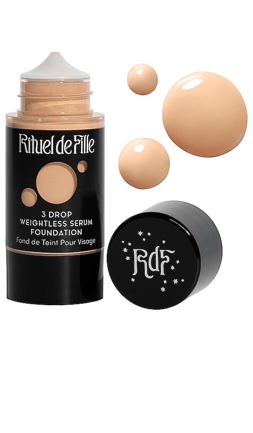 3 Drop Weightless Serum Foundation in Potion #125.