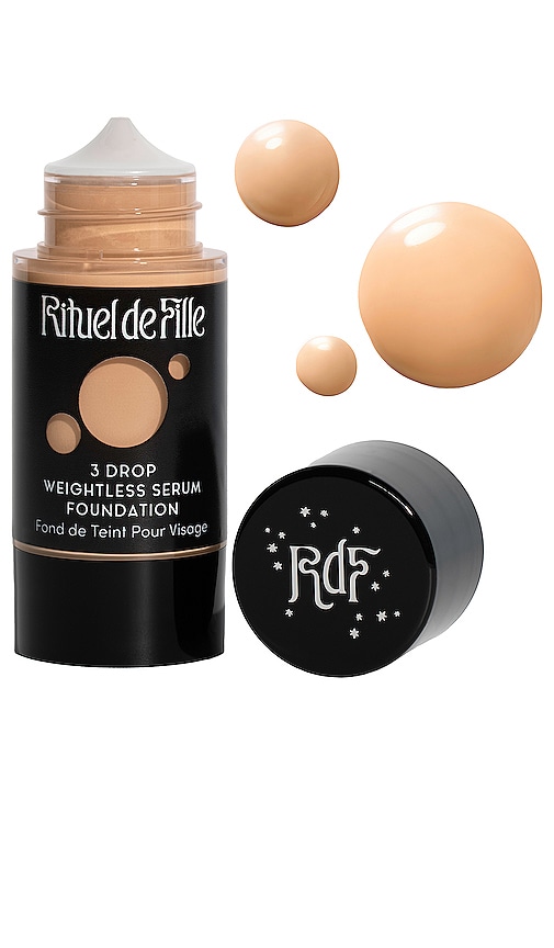 3 Drop Weightless Serum Foundation in Potion #130.