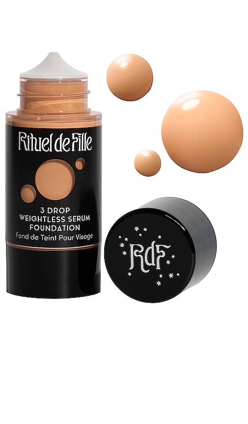 3 Drop Weightless Serum Foundation in Potion #145.