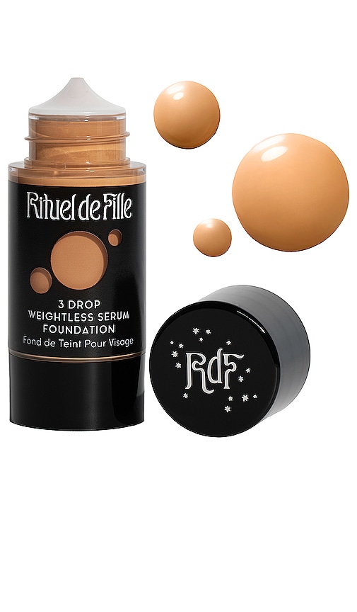 3 Drop Weightless Serum Foundation in Potion #155.