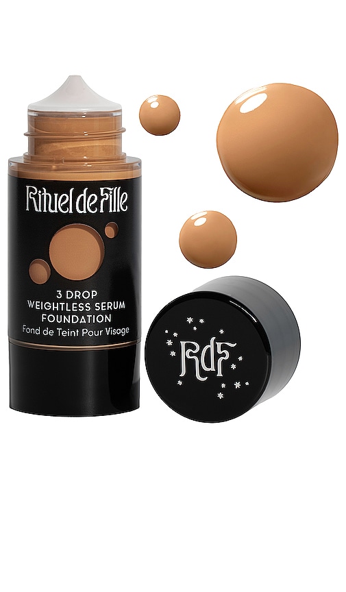 3 Drop Weightless Serum Foundation in Potion #160.