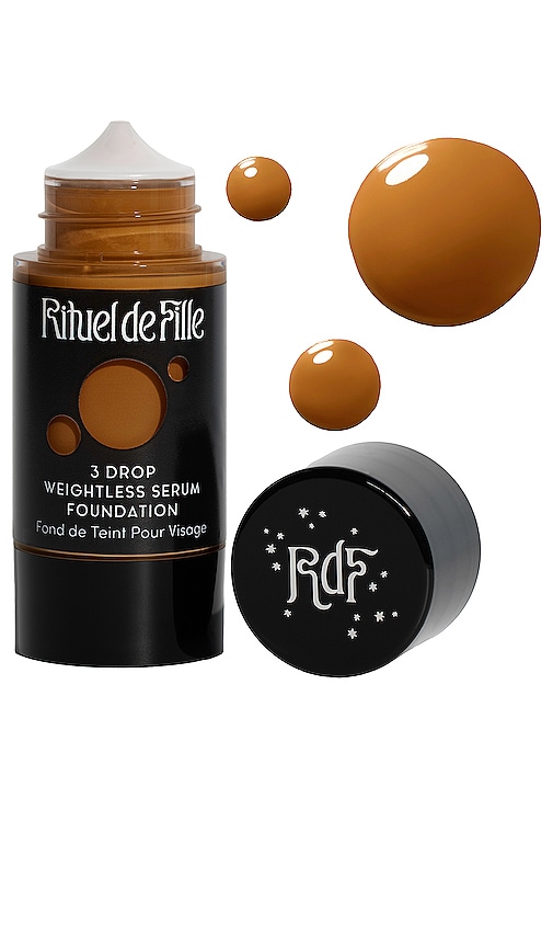 3 Drop Weightless Serum Foundation in Potion #180.
