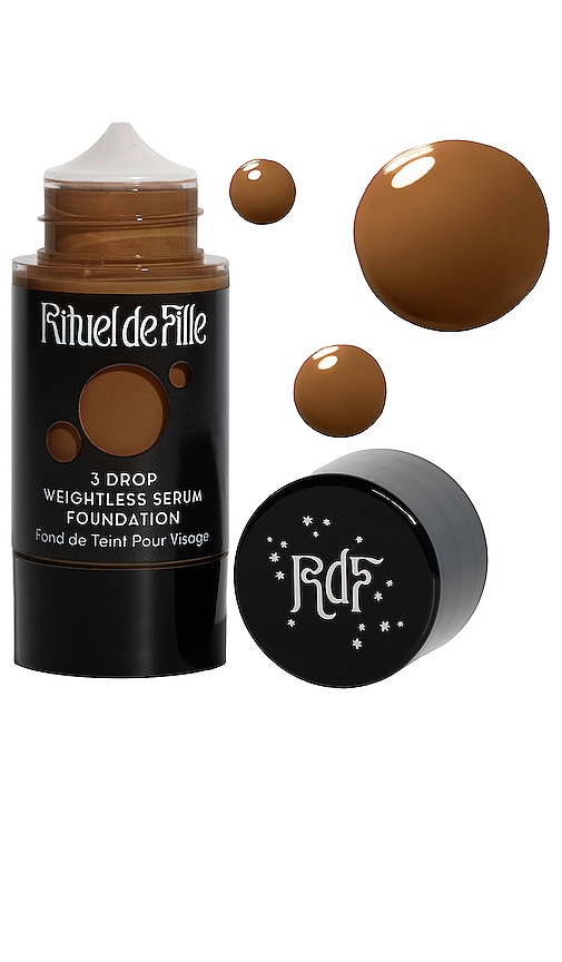 3 Drop Weightless Serum Foundation in Potion #185.