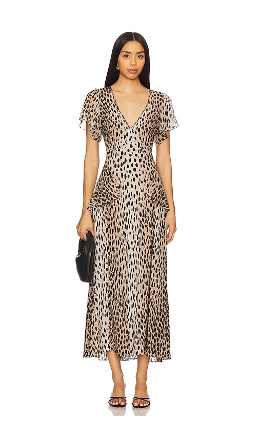 ROBE MI-LONGUE EVIE in . Size M, S, XL, XS, XXS - RIXO - Modalova