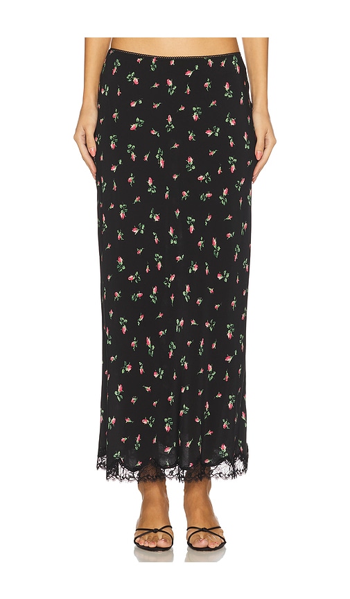 Rixo London Stassie Skirt In Black