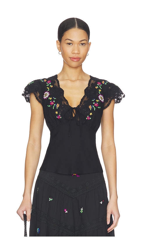 RIXO Elaine Top