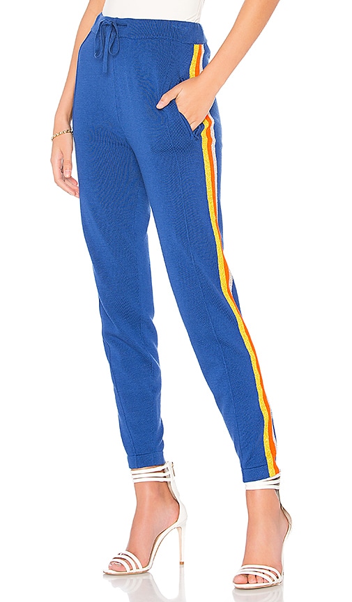 Replica Los Angeles Track Pant in Royal White REVOLVE