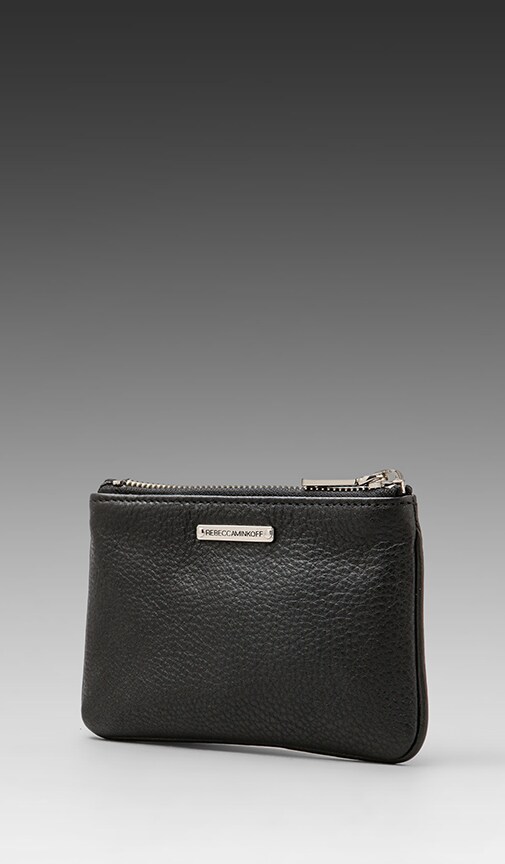 Rebecca Minkoff Cory Cha Ching Pouch in Black REVOLVE