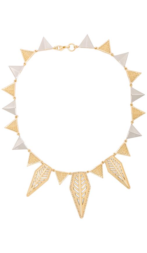 Open Blade Triangle Necklace