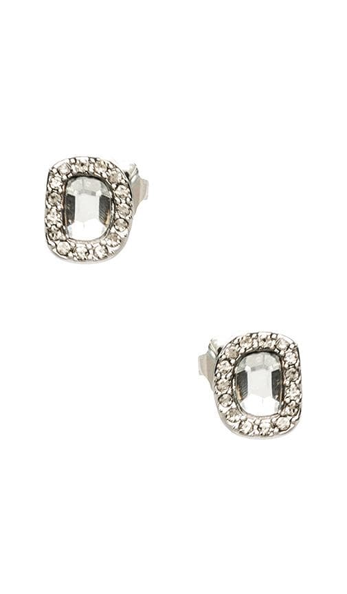 Mirror Stud Earrings