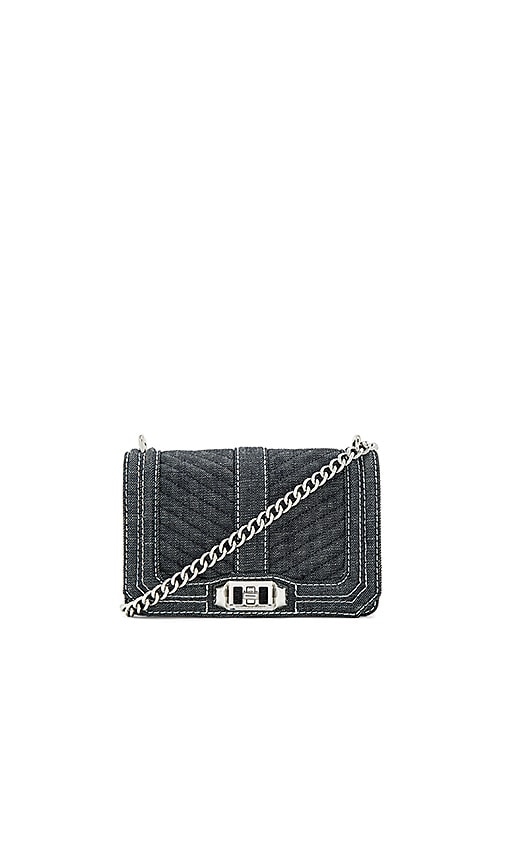 rebecca minkoff chevron quilted small love crossbody black