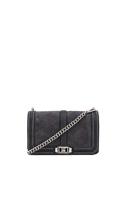 rebecca minkoff black love crossbody