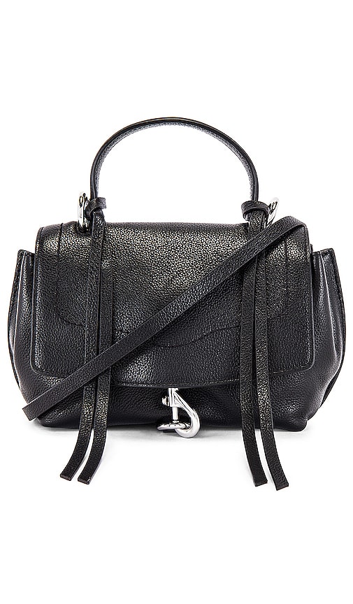 rebecca minkoff black satchel