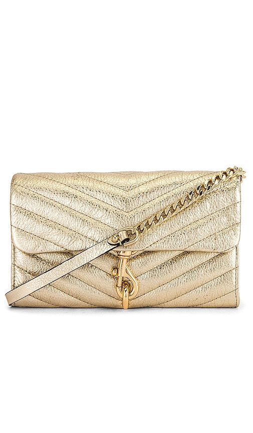 rebecca minkoff gold bag