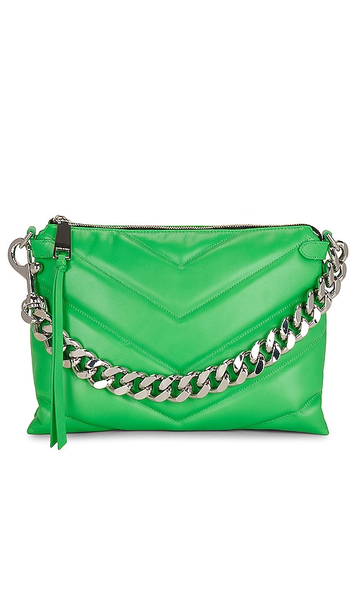 Edie Maxi Chevron-Quilted Leather Tote Bag