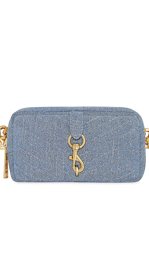 Rebecca Minkoff Edie Belt Bag in Blue.