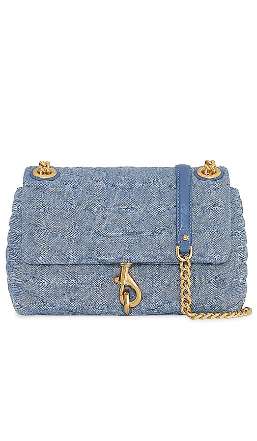 Shop Rebecca Minkoff Edie Crossbody Bag In Blue