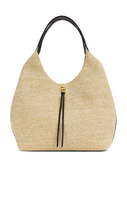 Rebecca Minkoff Darren Signature Carryall Bag in Natural & Black