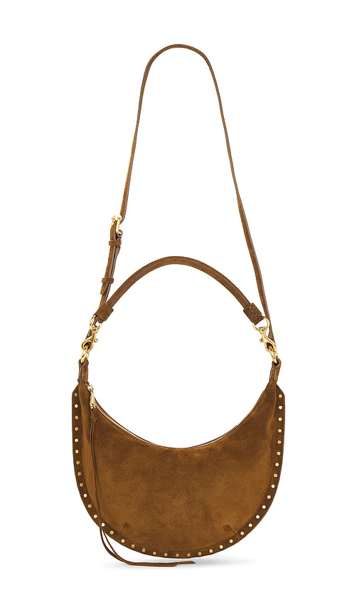 Rebecca Minkoff Darren Crescent Crossbody Bag In Brown