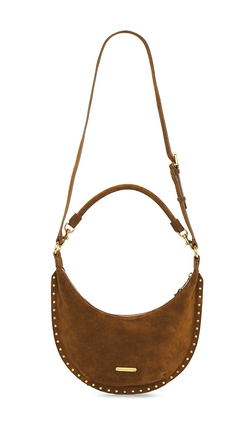 Rebecca Minkoff Darren Crescent Crossbody Bag In Brown