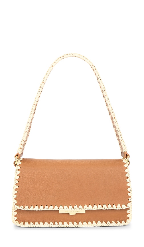 Rebecca Minkoff Berkley Flap Shoulder W/ Raffia