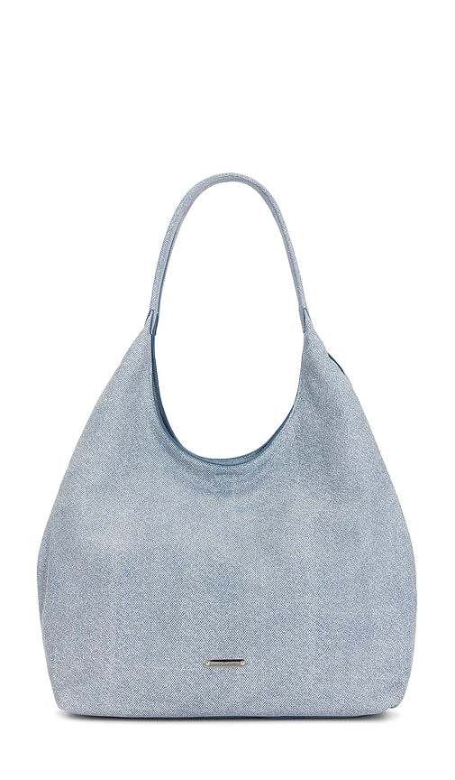Rebecca Minkoff Darren Signature Carryall Tote Bag in Blue.