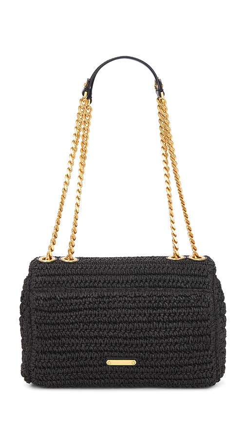 Rebecca Minkoff Edie Medium Crossbody in Black.