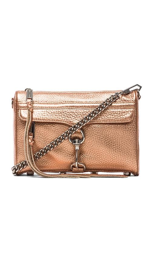 rebecca minkoff mini mac rose gold