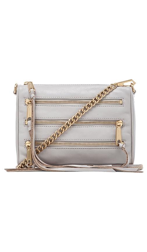 rebecca minkoff mini 5 zip