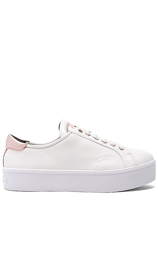 Rebecca Minkoff Saxon Sneaker in White 