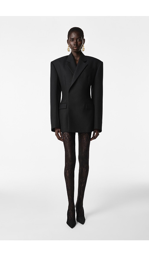 REVOLVE LOS ANGELES Tilda Blazer Dress in Black