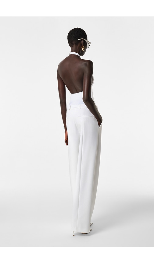  Revolve Los Angeles Pantalón Con Trabillas Heidi En Color Blanco Talla L  (también En M, S, Xs, Xxs). 