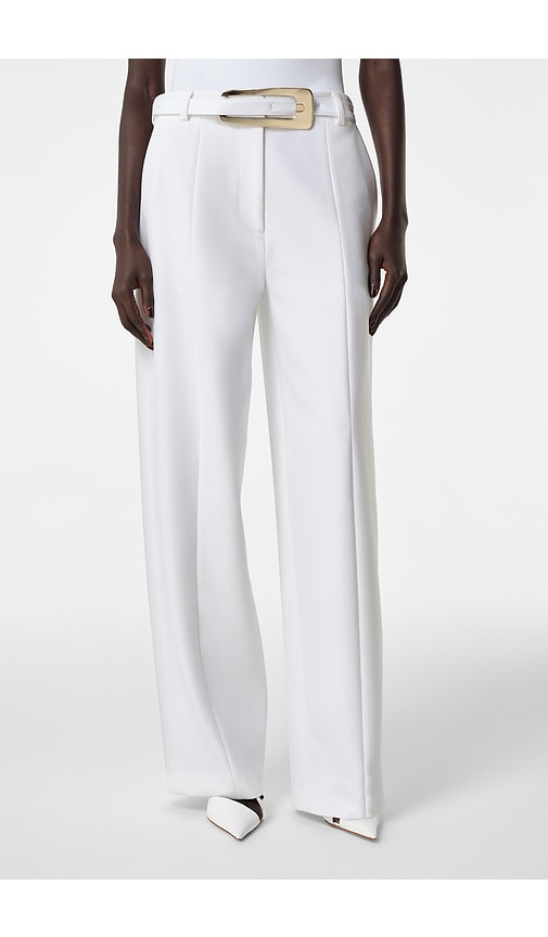  Revolve Los Angeles Pantalón Con Trabillas Heidi En Color Blanco Talla L  (también En M, S, Xs, Xxs). 