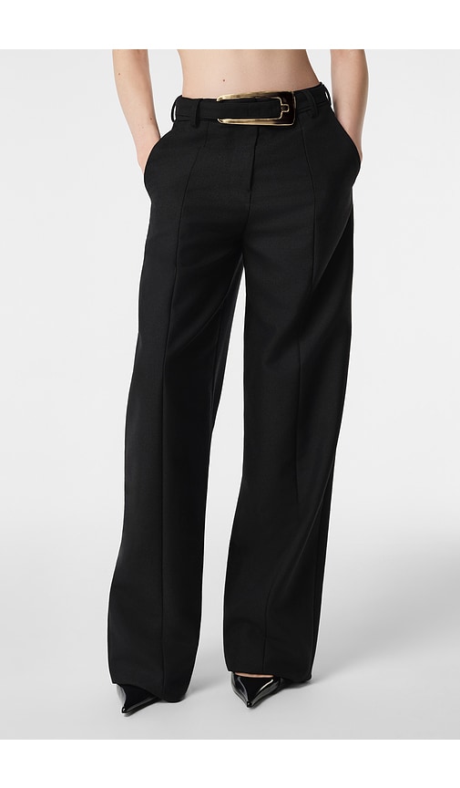  Revolve Los Angeles Pantalón Con Trabillas Heidi En Color Negro Talla L  (también En M, S, Xl, Xs, Xxs). 