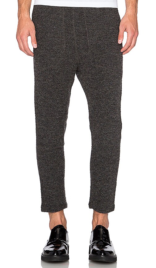 Robert Geller Richard Pant in Charcoal