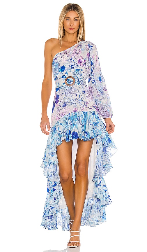 ROCOCO SAND Amaya Maxi Dress in Blue | REVOLVE